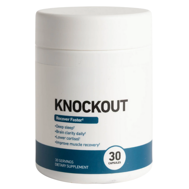 Knockout performance supplement vial
