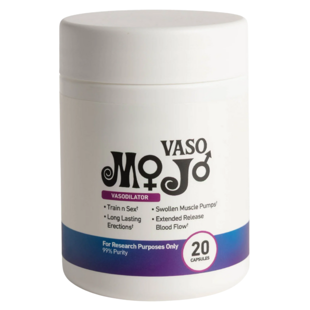 VASO MOJO supplement product vial